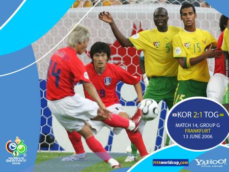 Corée du sud 2 - Togo 1